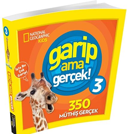 Beta Yayınları  National Geographic Kids-Garip Ama Gerçek Seti (4 Kitap )- KTP