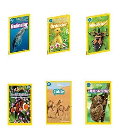 National Geographic Kids Okul Öncesi Serisi (6 Kitap) / Kolektif