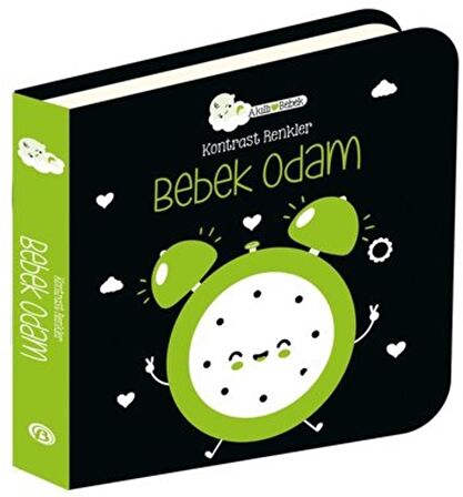 Akıllı Bebek - Kontrast Renkler Seti (4 Kitap Takım)