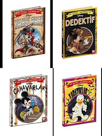 Disney Fantastik Maceralar Serisi 4 Kitap