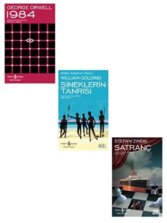 Sineklerin Tanrısı + 1984 + Satranç 3 Kitap