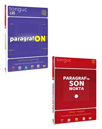 Tonguç 8. Sınıf Lgs Paragrafon Seti 2 Kitap