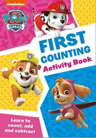 Paw Patrol First Counting Activity Book