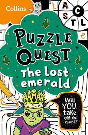 The Lost Emerald Solve More Than 100 Puzzles in This Adventure Story for Kids Aged 7+ - Puzzle Quest - Collective