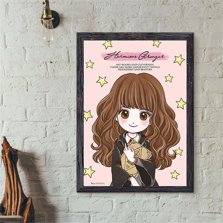Wizarding World Harry Potter Poster - Anime Hermione Granger