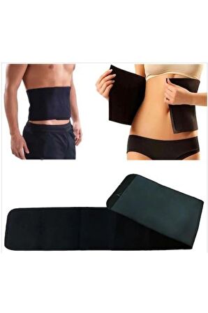 Kadın Erkek Siyah Neopren Bel Korse Termal Sauna Kemer Sporcu Kemeri
