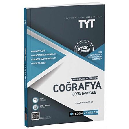 Pegem Akademi Ayt Coğrafya Soru Bankası