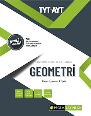 TYT - AYT Geometri Ders İşleme Föyü