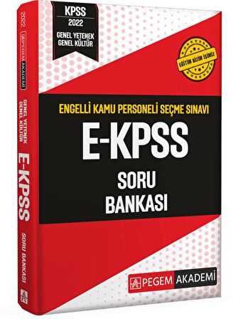 Pegem 2022 EKPSS Genel Yetenek Genel Kültür Soru Bankası
