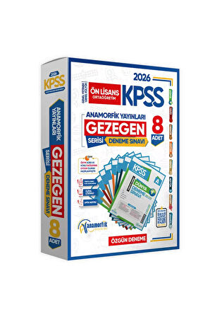 2026 Kpss Ortaöğretim Gy- Gk Gezegen 8li Deneme Paketi Kurumsal Türkiye Geneli Dijital Çözümlü