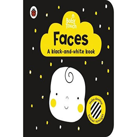 Ladybird Books Yayınları Baby Touch: Faces: A Black-And White-Book