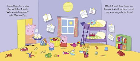 Peppa Pig: Peppa's Best Day Ever: Magnet Book