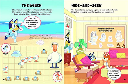 Ladybird Bluey - Meet Bluey Sticker Activity Book