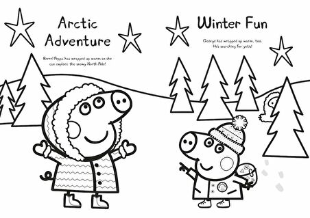 Peppa Pig: Peppa's Bumper Colouring Book