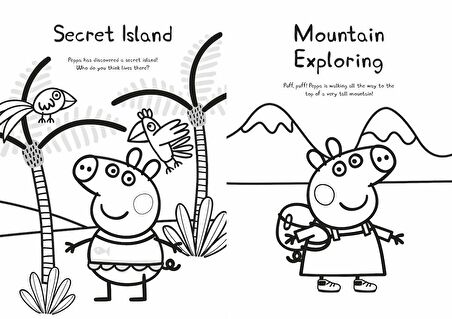 Peppa Pig: Peppa's Bumper Colouring Book