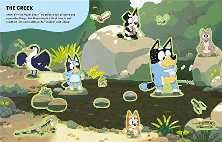Ladybird Bluey - Let's Stick Sticker Scenes Book