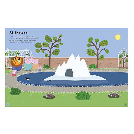 Ladybird Peppa Pig - Peppa's Favourite Places Sticker Book