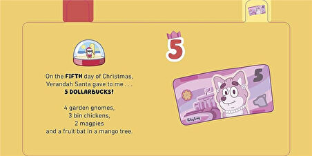 Ladybird Bluey - 12 Days of Christmas