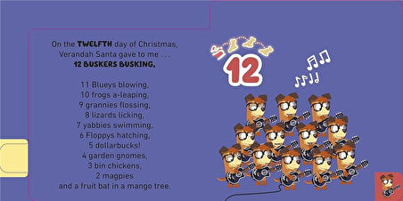 Ladybird Bluey - 12 Days of Christmas