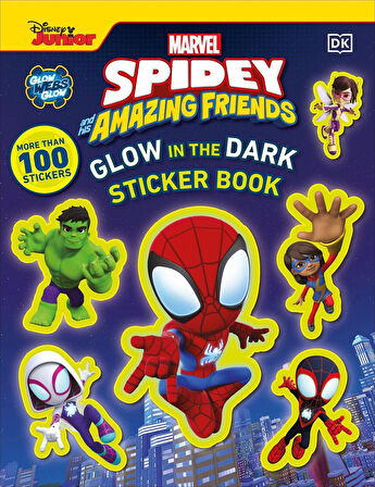 Marvel Spidey and His Amazing Friends Glow in the Dark Sticker Book - Collective