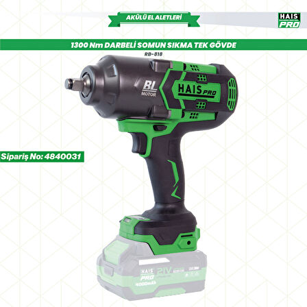 AKÜLÜ SOLO SOM.SIK.21V TEK GÖVDE RB-818 HAISPRO