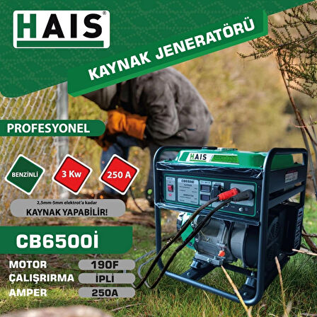 Hais CB6500i Profesyonel 3 Kw Kaynak Jeneratörü