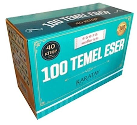 100 Temel Eser (40 Kitap Takım)