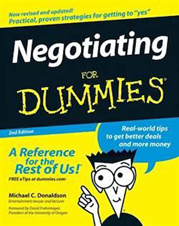 Negotiating For Dummies (2nd ed.) - Michael C.Donaldson