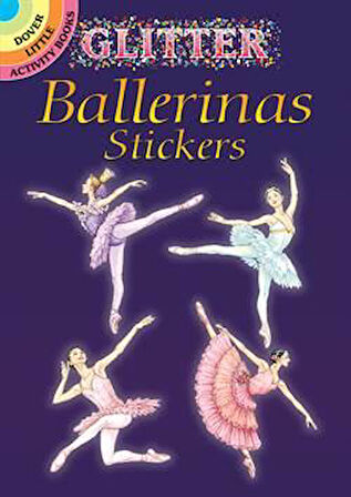 Glitter Ballerinas Stickers - Darcy May