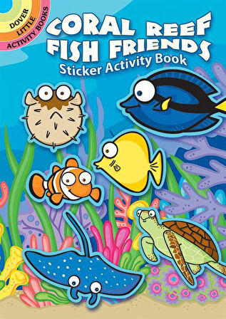 Coral Reef Fish Friends Sticker Activity Book - Susan Russell
