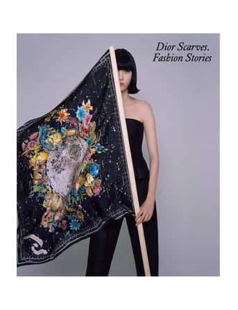 Thames and Hudson Dior Scarves. Fashion Stories 9780500297711