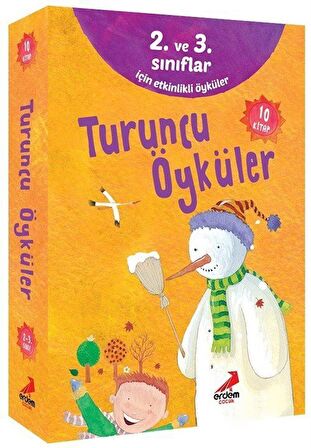 Turuncu Öyküler (10 Kitap) (2. ve 3. Sınıflar İçin Etkinlikli Öyküler) / Figen Yaman Coşar