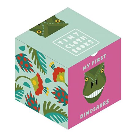 Happy Yak Tiny Cloth Book - My First Dinosaurs