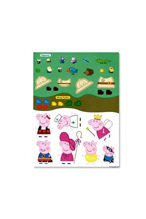 Peppa Pig: Peppa Dress-Up Sticker Book