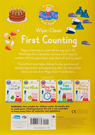 Peppa Pig: Practise with Peppa: Wipe-Clean First Counting