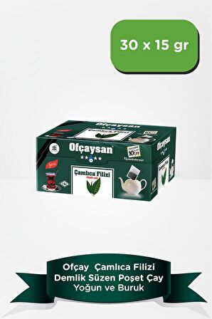 Ofçaysan Çamlıca Filizi 30 x 15gr Demlik Poşet Çay