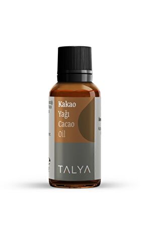 Kakao Yağı, Soğuk Sıkım, %100 Saf Ve Doğal, Doğal Bronzluk, 20 ml