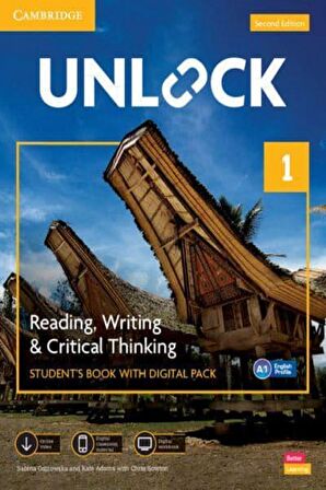 Unlock 1 Reading - Writing & Critical Thinking Student's Book with Digital Pack