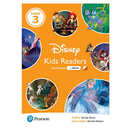 Pekr Level 3: Disney Kids Readers Workbook With Ebook An-Pearson ELT