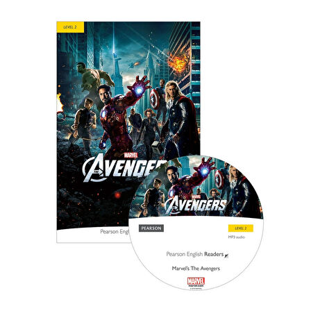 Per Level 2: Marvel-The Avengers Book, Audiobook-Ebo-Pearson ELT