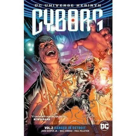 Cyborg Volume 2: Danger in Detroit (Rebirth) İngilizce Çizgi Roman