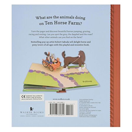 Walker Books Ten Horse Farm: A Pop-up Spectacular