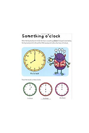 The Usborne Wipe Clean Telling The Time