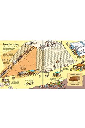 The Usborne Look Inside Mummies & Pyramids