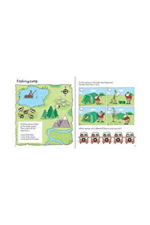 The Usborne Little Childrens Travel Activity Book