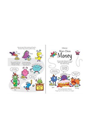 The Usborne Wipe Clean Money