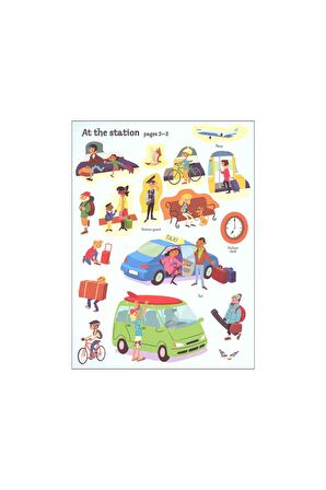 The Usborne First Sticker Book Travel