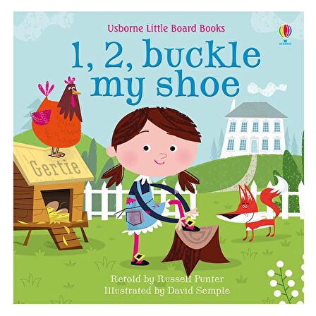 Usborne Baby Board Books 1-2 Buckle My Shoe