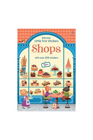 The Usborne Little First Stickers Shops