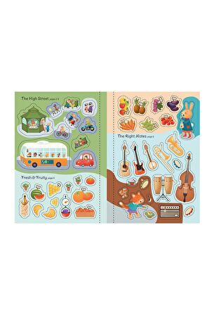 The Usborne Little First Stickers Shops